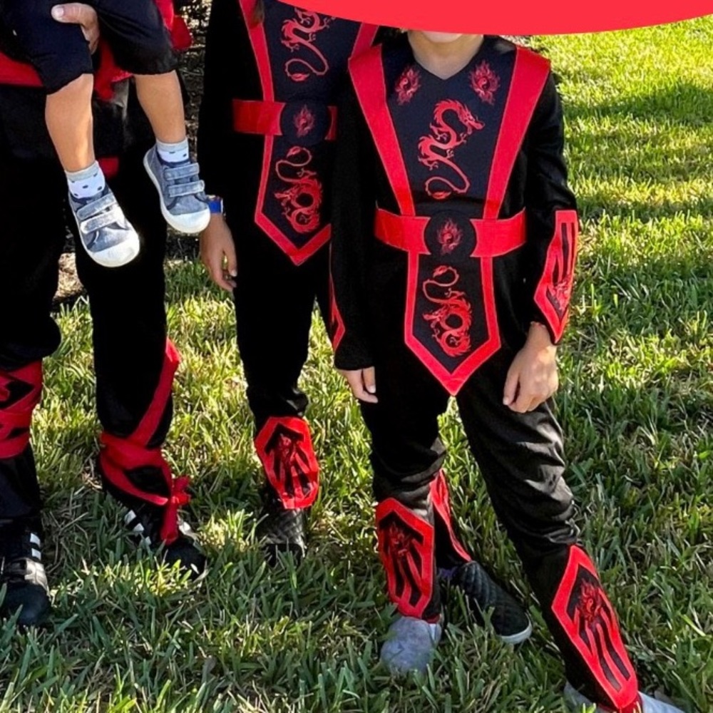 Child small 6-7ninja costume